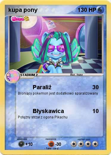 Pokemon kupa pony