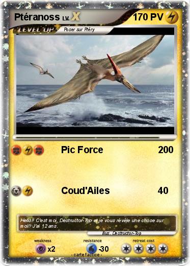 Pokemon Ptéranoss