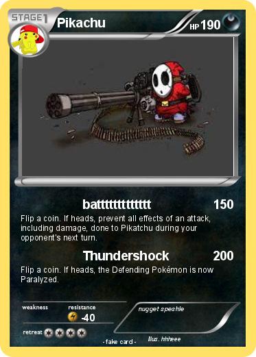 Pokemon Pikachu