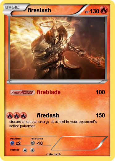 Pokemon fireslash