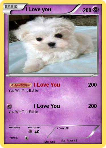 Pokemon I Love you
