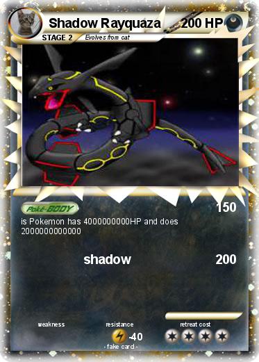 Pokemon Shadow Rayquaza
