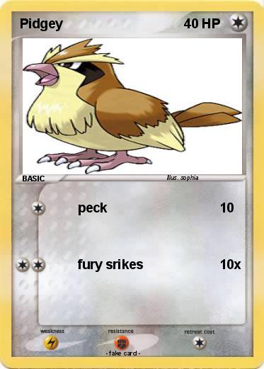 Pokemon Pidgey