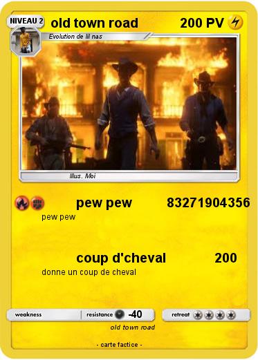 Pokemon old town road