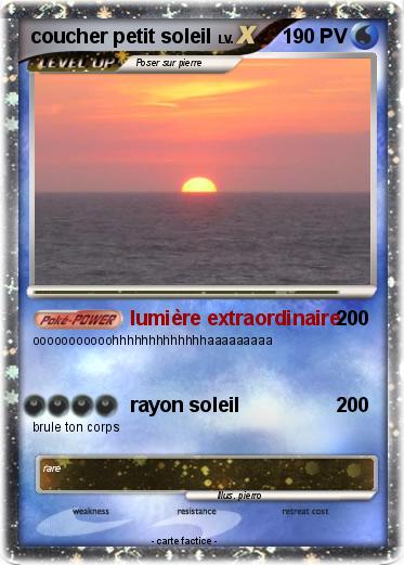 Pokemon coucher petit soleil