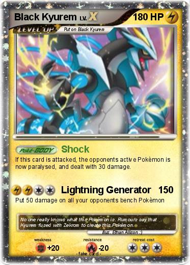 Pokemon Black Kyurem