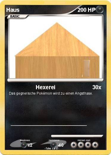 Pokemon Haus