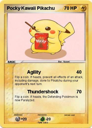 Pokemon Pocky Kawaii Pikachu
