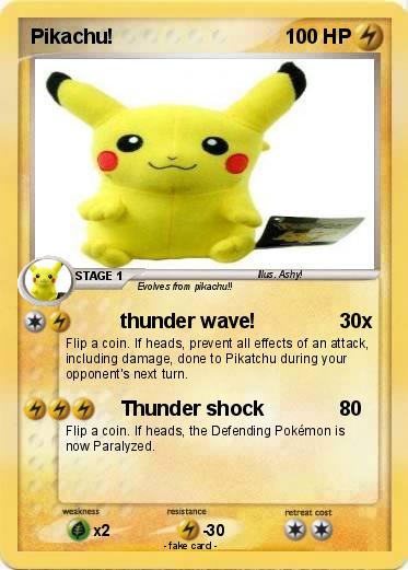 Pokemon Pikachu!