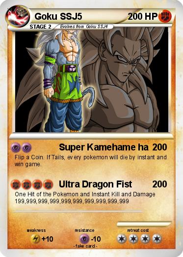 Pokemon Goku SSJ5
