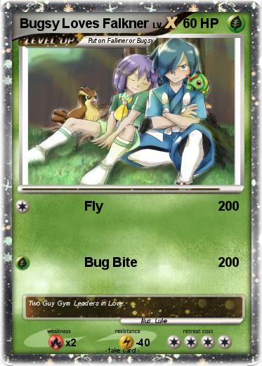 Pokemon Bugsy Loves Falkner