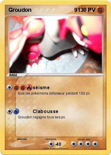 Pokemon Groudon                            9 