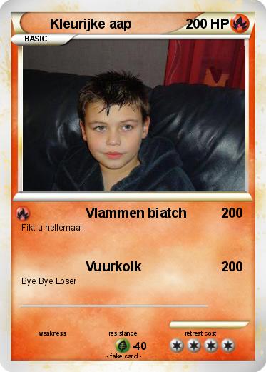 Pokemon Kleurijke aap