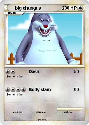 Pokemon big chungus