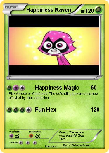 Pokemon Happiness Raven