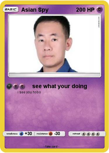 Pokemon Asian Spy