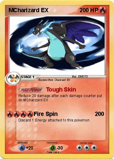 Pokemon MCharizard EX