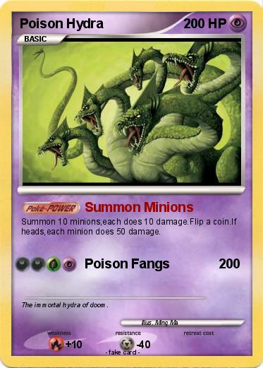 Pokemon Poison Hydra