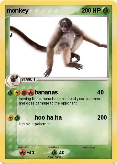 Pokemon monkey