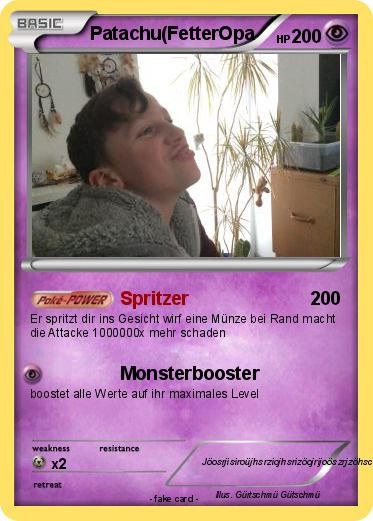 Pokemon Patachu(FetterOpa