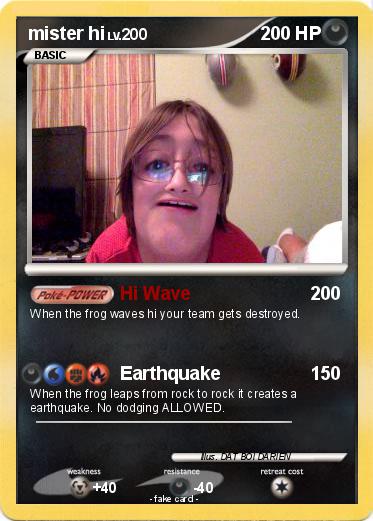 Pokemon mister hi