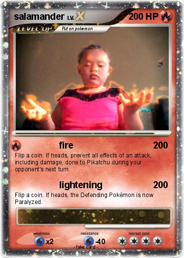 Pokemon salamander