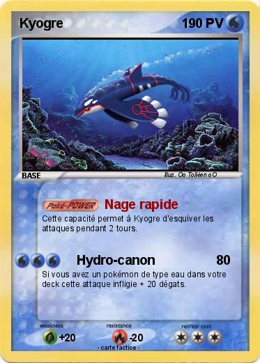 Pokemon Kyogre