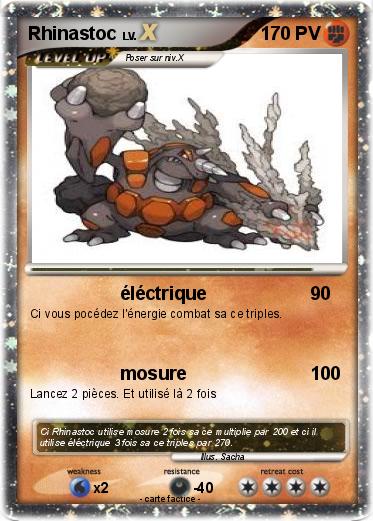Pokemon Rhinastoc