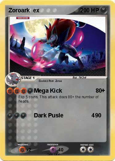 Pokemon Zoroark  ex