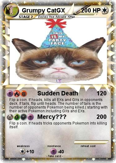 Pokemon Grumpy CatGX