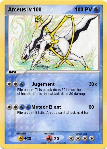 Pokemon Arceus lv.100