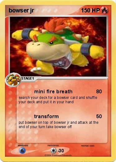 Pokemon bowser jr