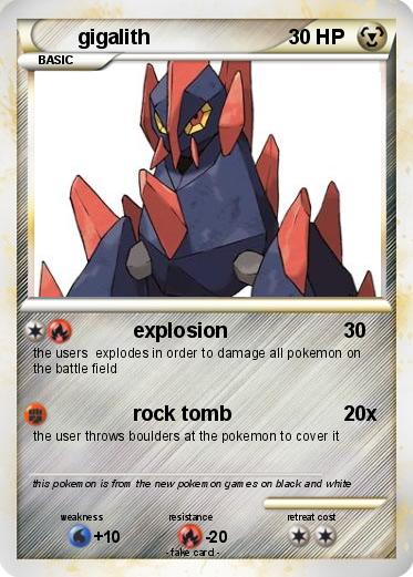 Pokemon gigalith