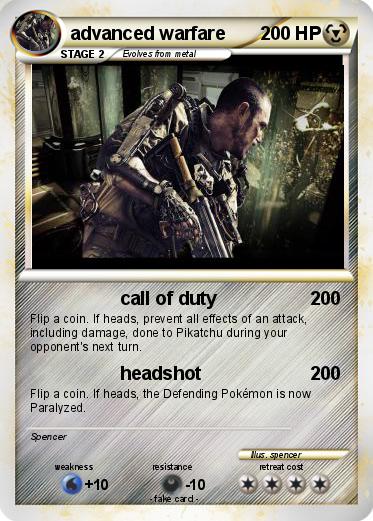 Pokemon advanced warfare