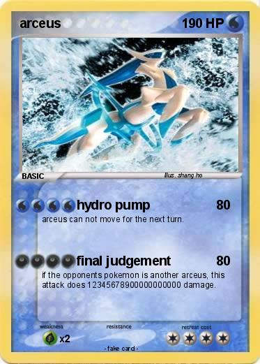 Pokemon arceus
