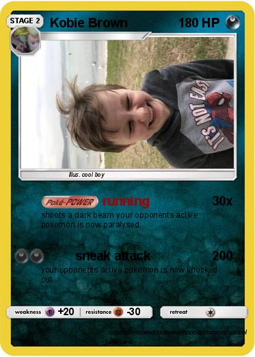 Pokemon Kobie Brown