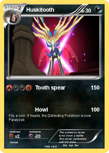 Pokemon Huskitooth
