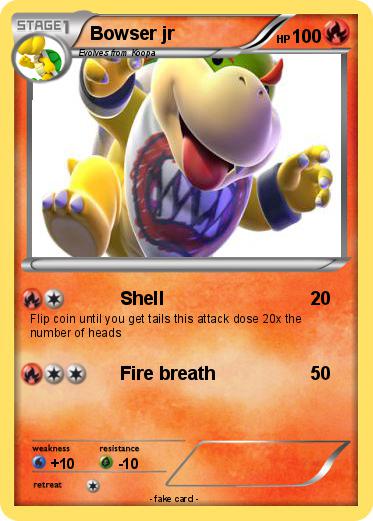 Pokemon Bowser jr