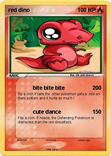 Pokemon red dino