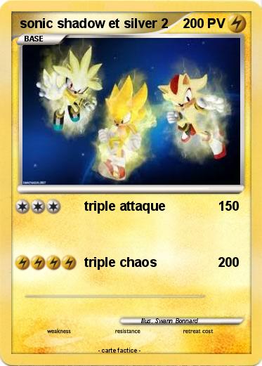 Pokemon sonic shadow et silver 2