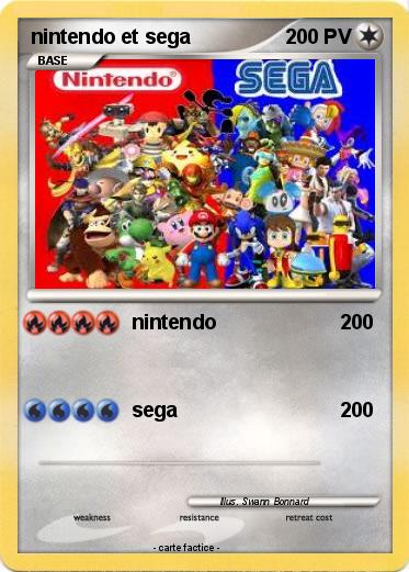 Pokemon nintendo et sega