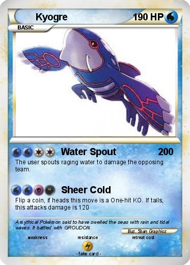 Pokemon Kyogre