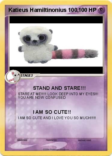 Pokemon Katieus Hamiltinonius 100,