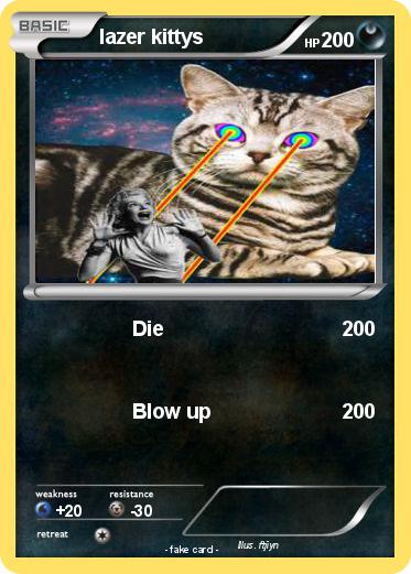 Pokemon lazer kittys