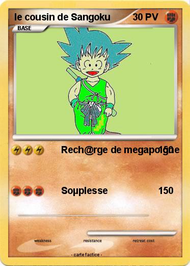 Pokemon le cousin de Sangoku