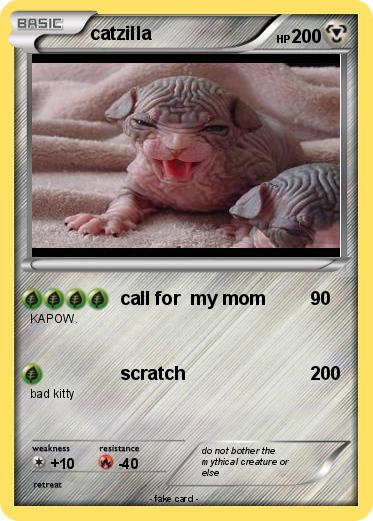 Pokemon catzilla