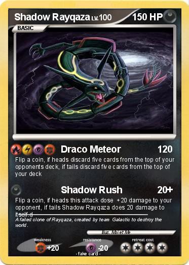 Pokemon Shadow Rayqaza