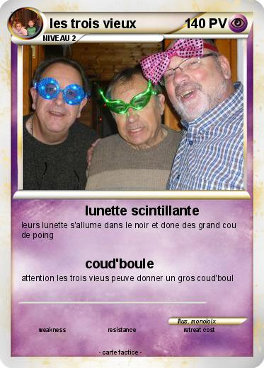 Pokemon les trois vieux