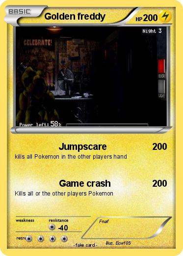 Pokemon Golden freddy