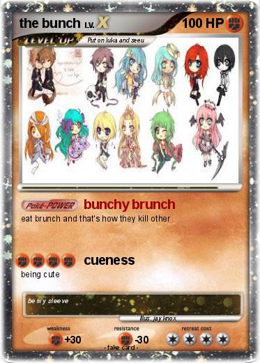 Pokemon the bunch